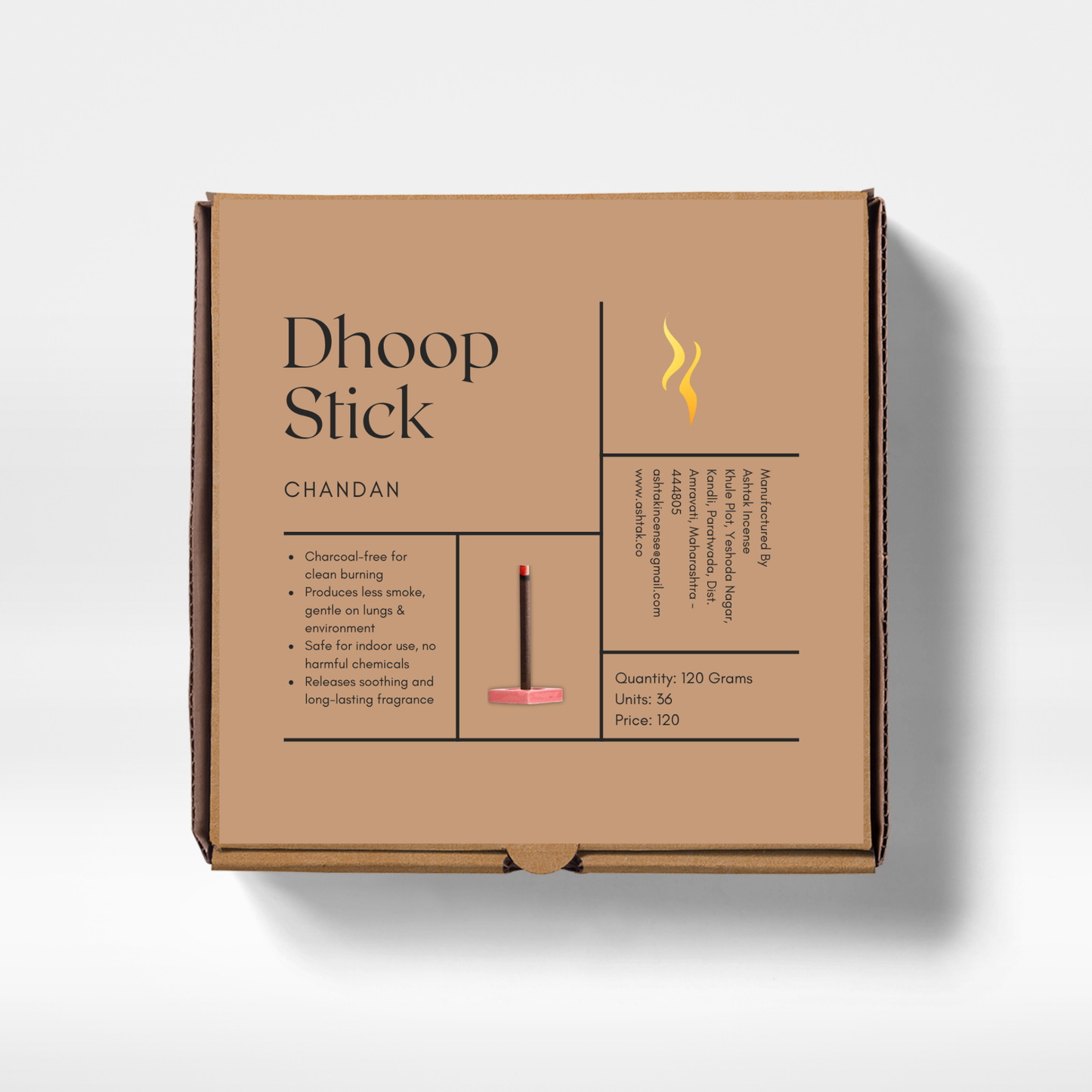 Dhoop Sticks - Chandan (Sandalwood)