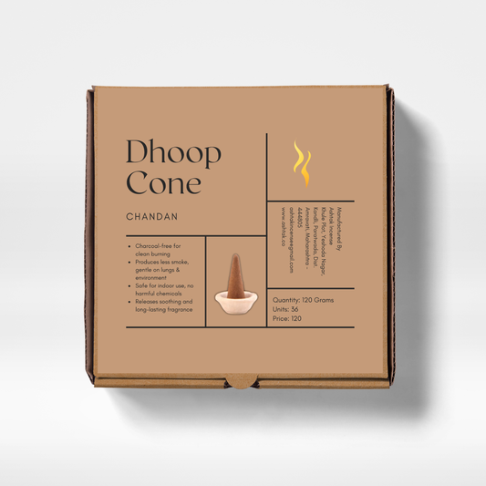 Dhoop Cone - Chandan (Sandalwood)