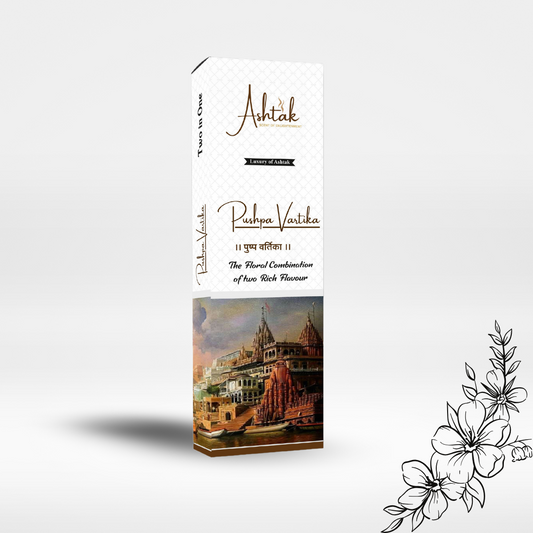 Pushpa Vartika (Rose & Gold) Agarbatti