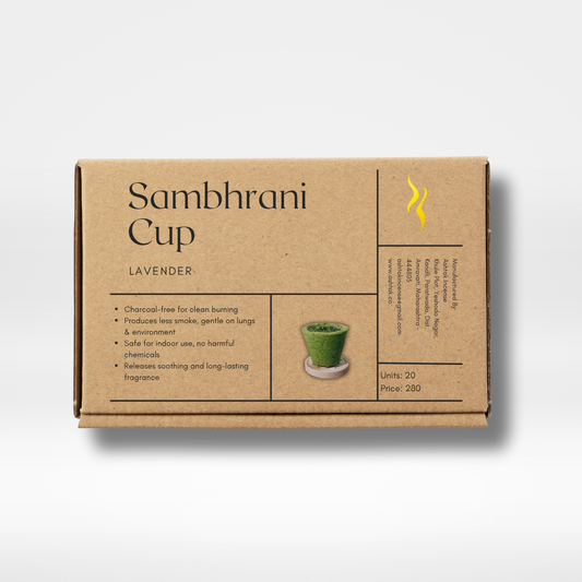 Sambhrani(Dhoop) Cup - Lavender